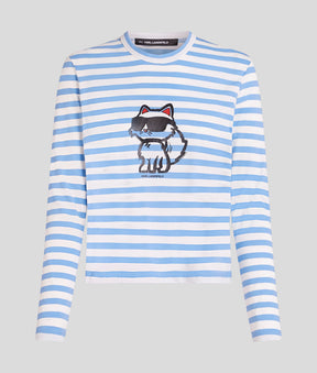 IKON STRIPE LONG-SLEEVED T-SHIRT