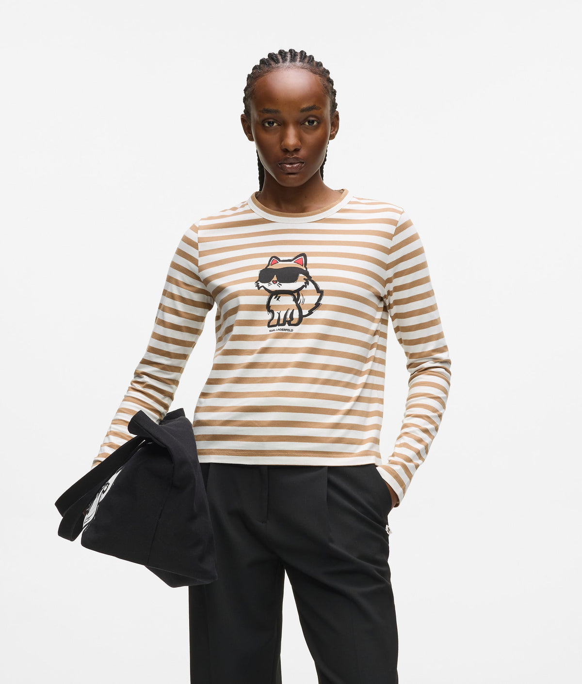 IKON STRIPE LONG-SLEEVED T-SHIRT