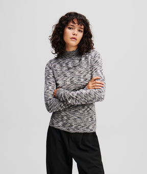 MOCK-NECK JUMPER