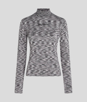 MOCK-NECK JUMPER