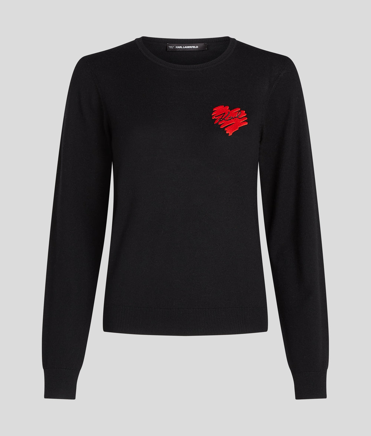 K/HEART LONG-SLEEVED TOP