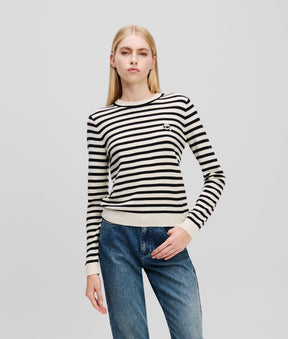 IKON STRIPE CASHMERE jumper