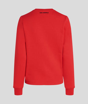 SIGNATURE HEM SWEATSHIRT