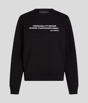 KARL QUOTE JUMPER