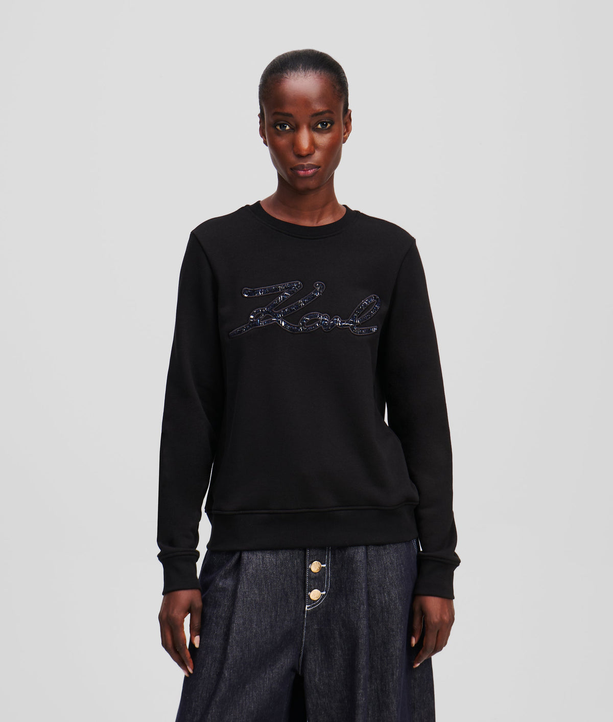 BOUCLÉ SIGNATURE SWEATSHIRT