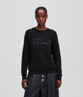 BOUCLÉ SIGNATURE SWEATSHIRT
