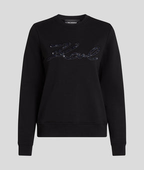 BOUCLÉ SIGNATURE SWEATSHIRT