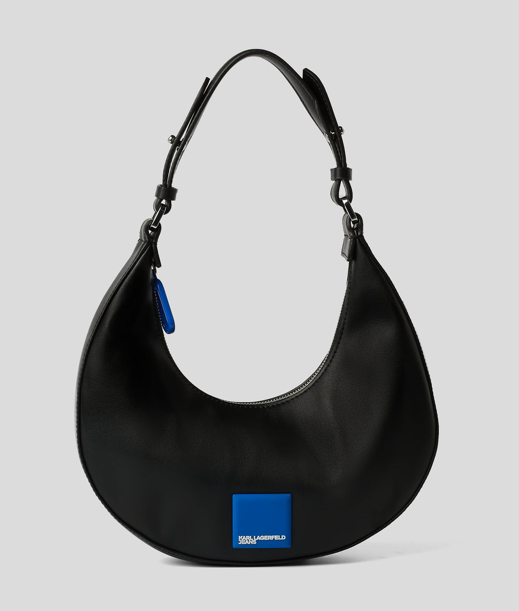 SMALL HALF-MOON SHOULDER BAG