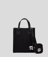 IKON NYLON SMALL SQUARE TOTE BAG