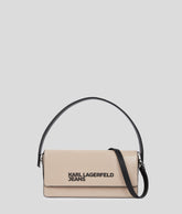 FAUX-LEATHER CROSSBODY BAG