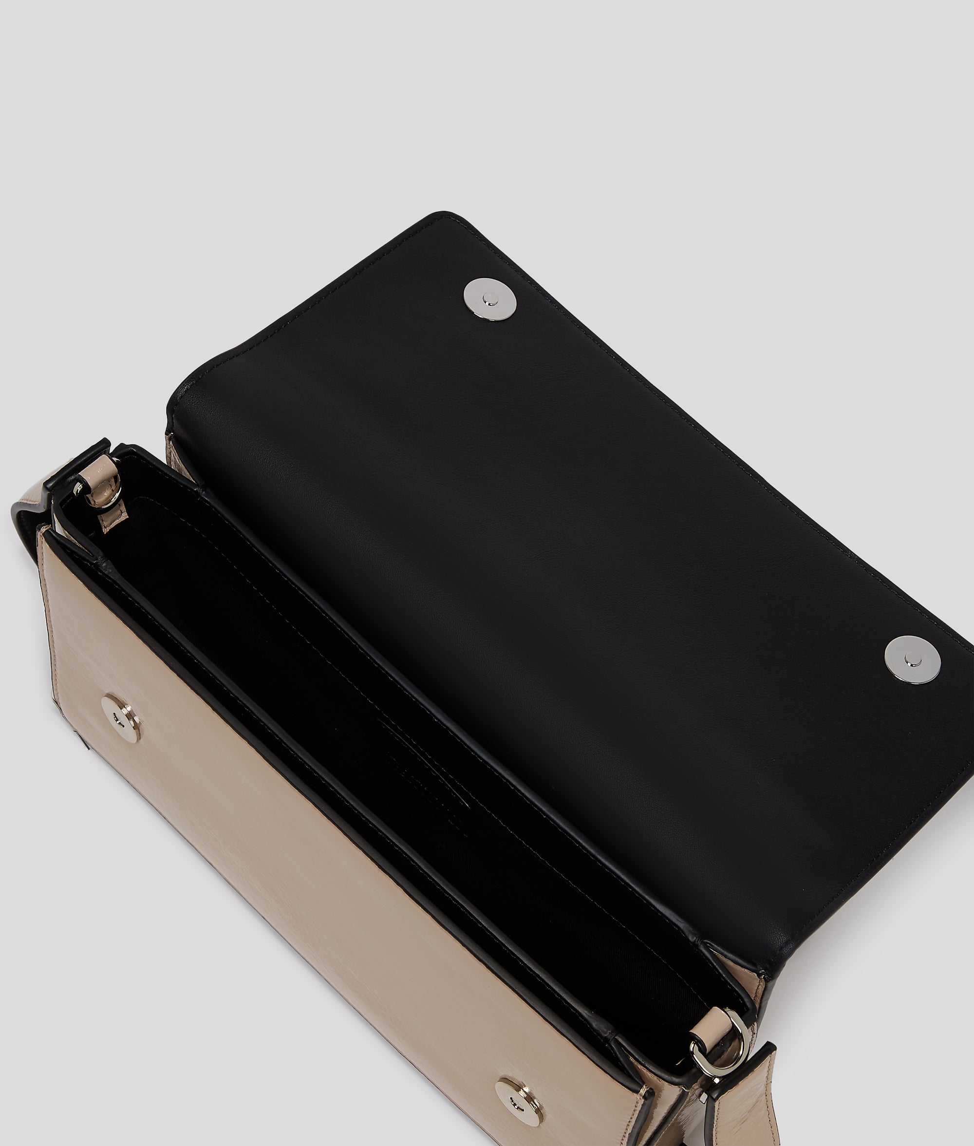 FAUX-LEATHER CROSSBODY BAG