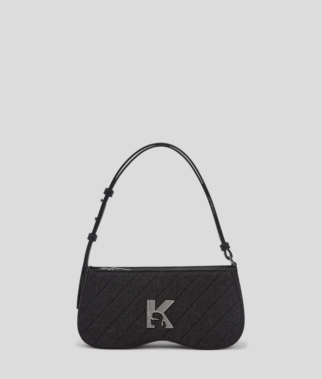 SUNGLASSES QUILTED SHOULDER BAG