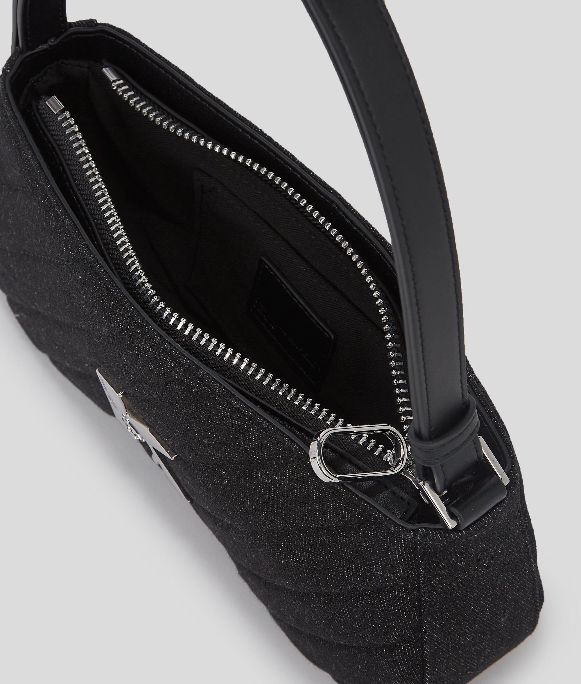 SUNGLASSES QUILTED SHOULDER BAG