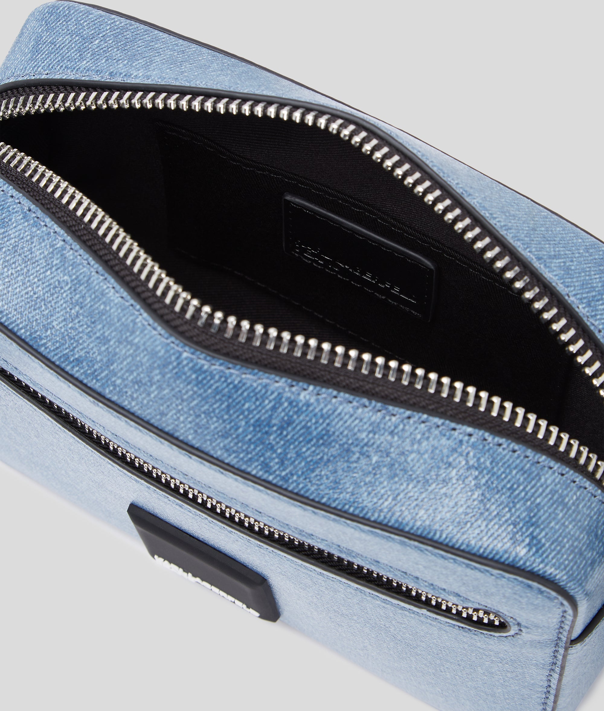 KLJ BOX LOGO COATED CAMERA BAG