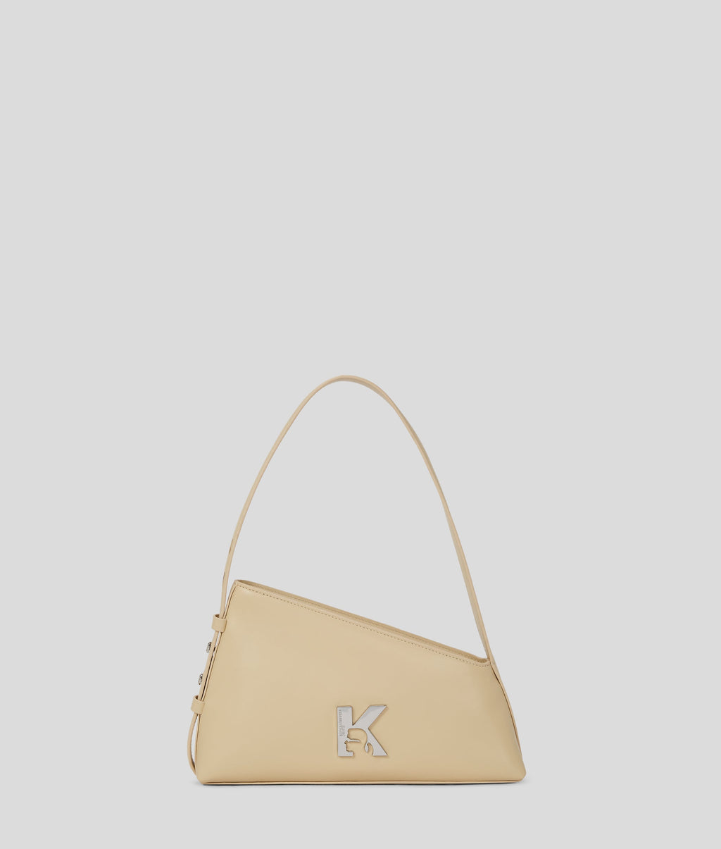 GEO LEATHER SHOULDER BAG