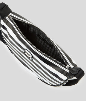 IKON NYLON SMALL HALF-MOON BAG