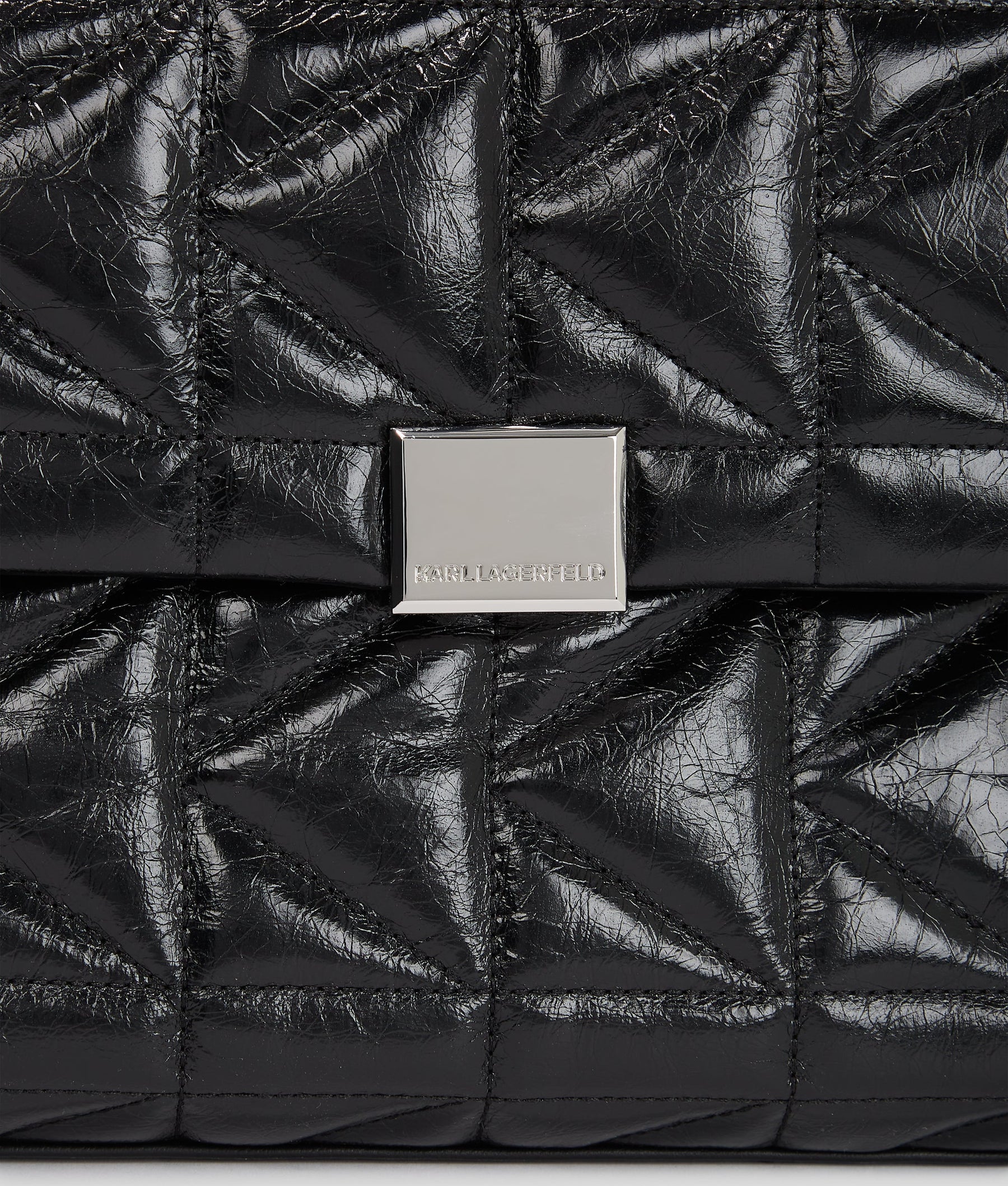 K/KUILT SHINY LARGE SHOULDER BAG