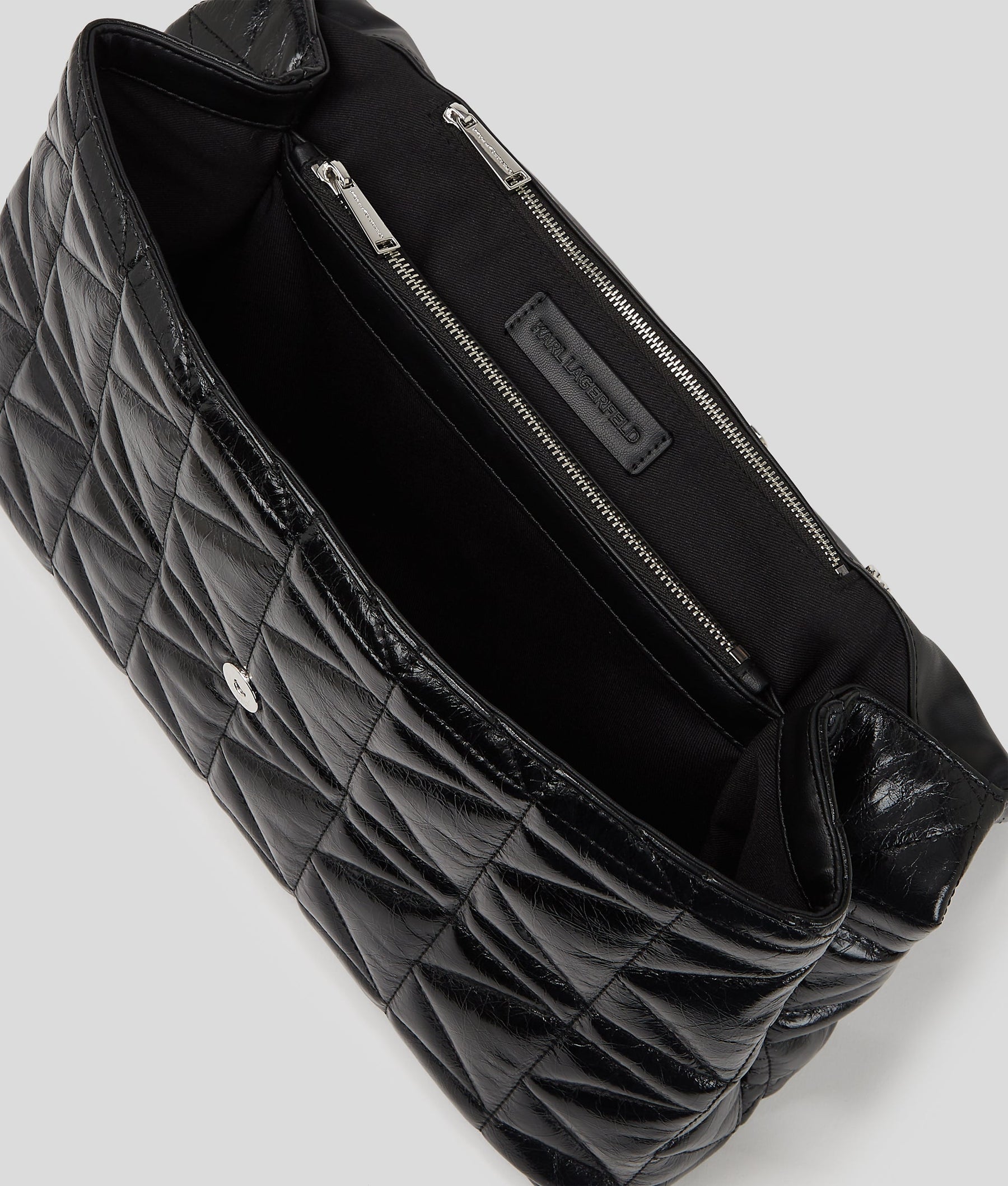 K/KUILT SHINY LARGE SHOULDER BAG