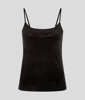 HOTEL KARL VELOUR CAMISOLE