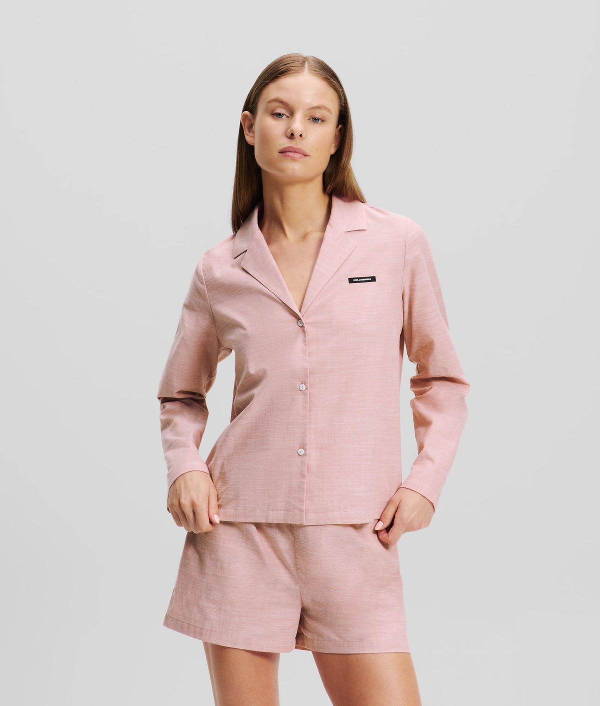 LOGO PYJAMA SHORTS SET