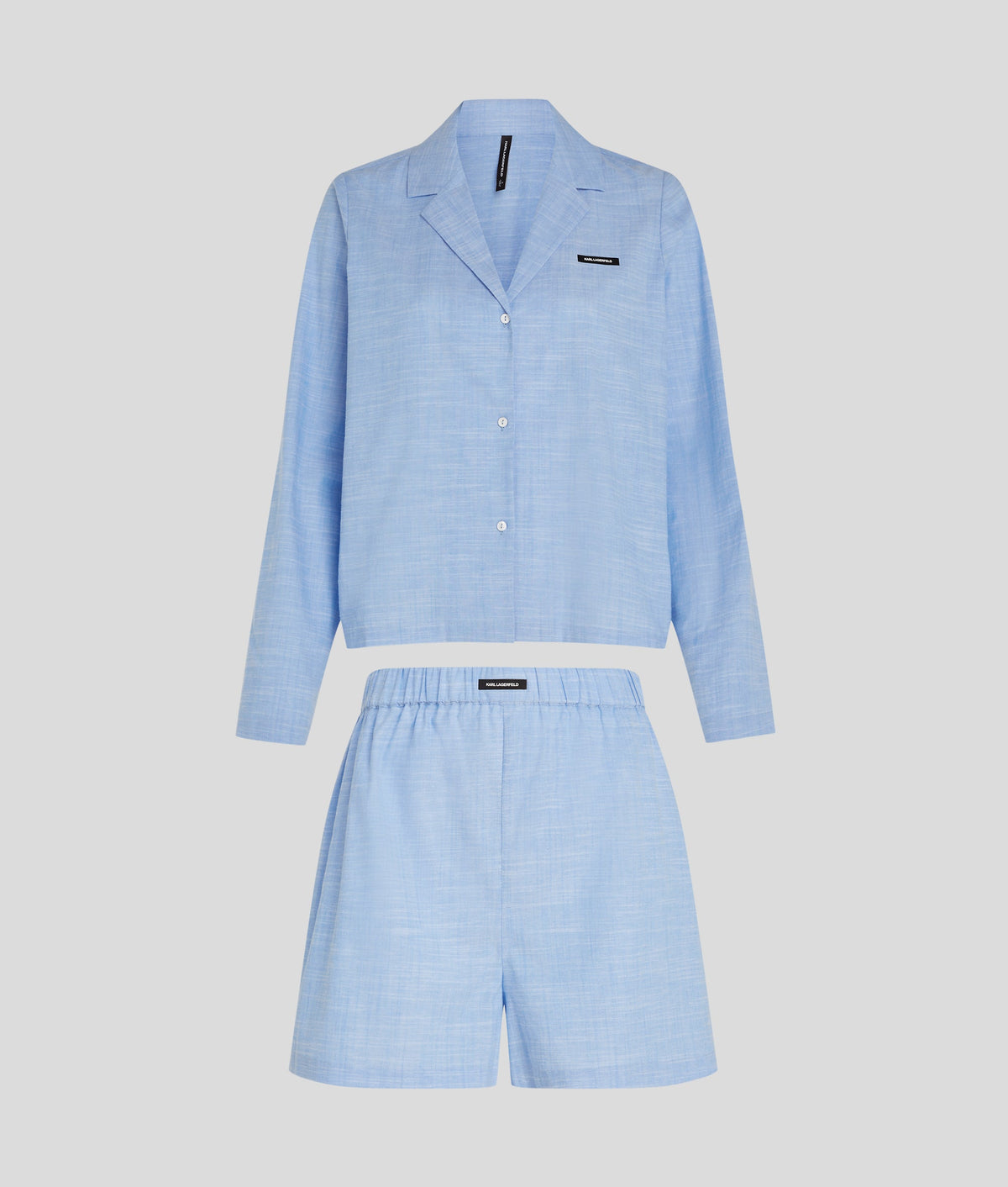LOGO PYJAMA SHORTS SET