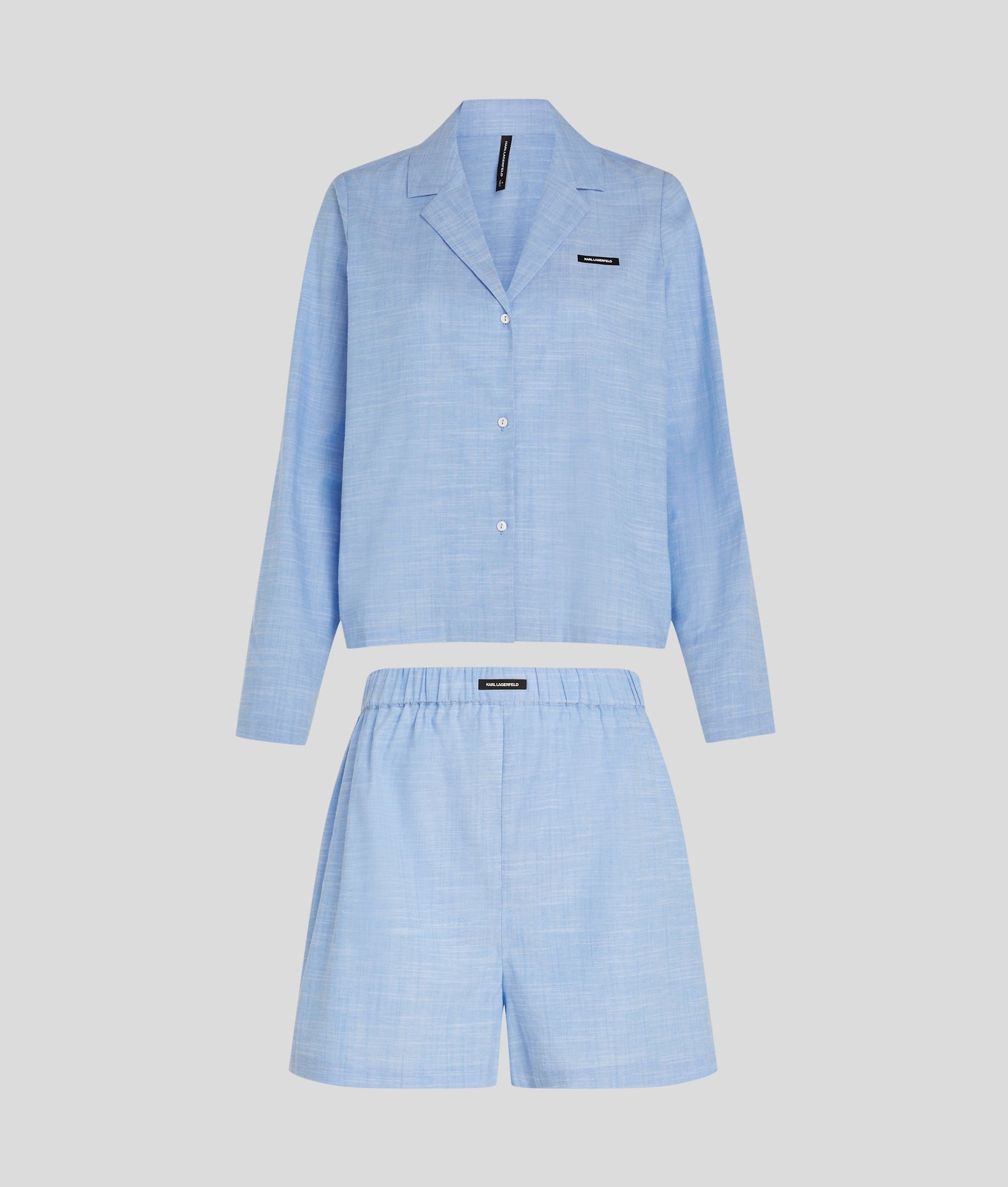 LOGO PYJAMA SHORTS SET