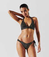 K/SIGNATURE TRIANGLE BIKINI TOP