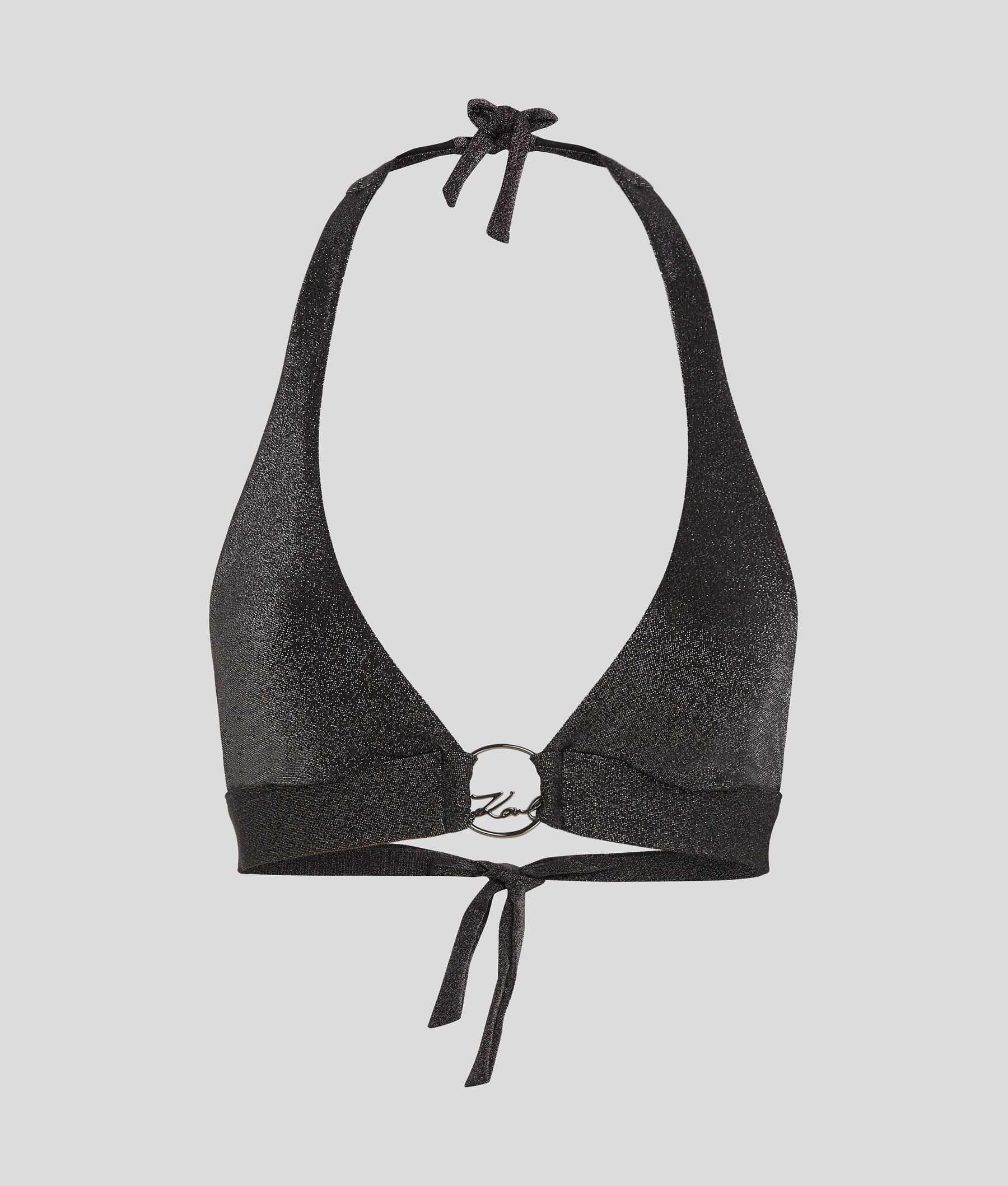 K/SIGNATURE TRIANGLE BIKINI TOP