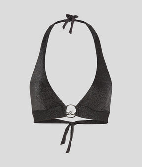 K/SIGNATURE TRIANGLE BIKINI TOP