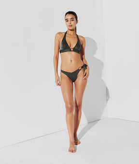 K/SIGNATURE TRIANGLE BIKINI TOP