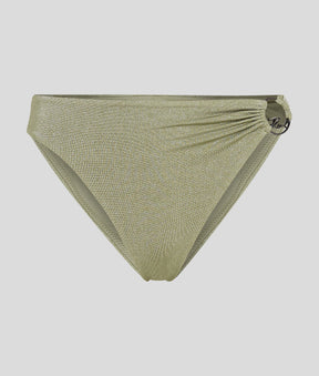 K/SIGNATURE HIGH-WAIST BIKINI BOTTOMS