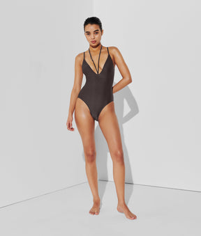 K/SIGNATURE MULTI-STRAP SWIMSUIT