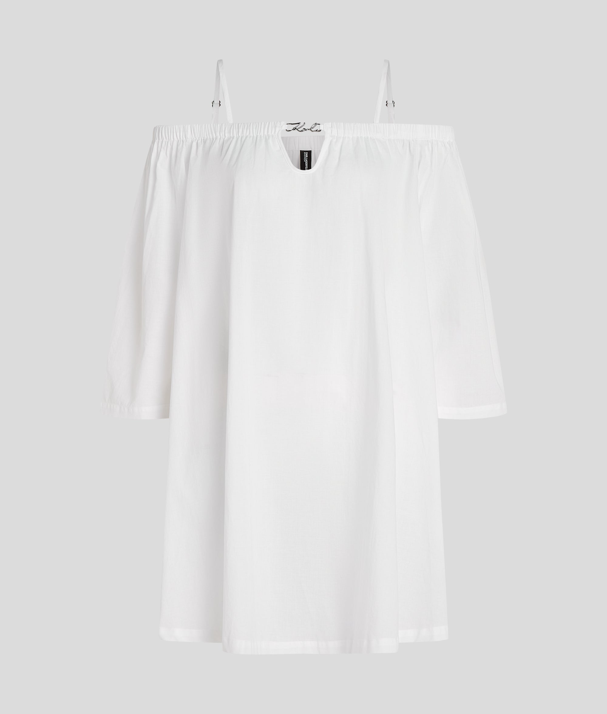 K/SIGNATURE OFF-SHOULDER BEACH DRESS