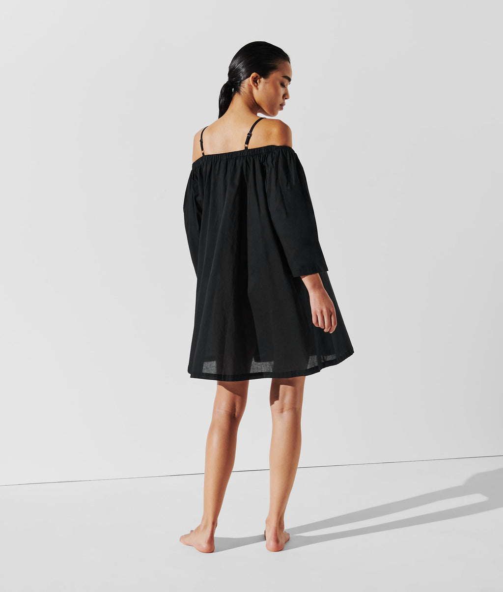 K/SIGNATURE OFF-SHOULDER BEACH DRESS