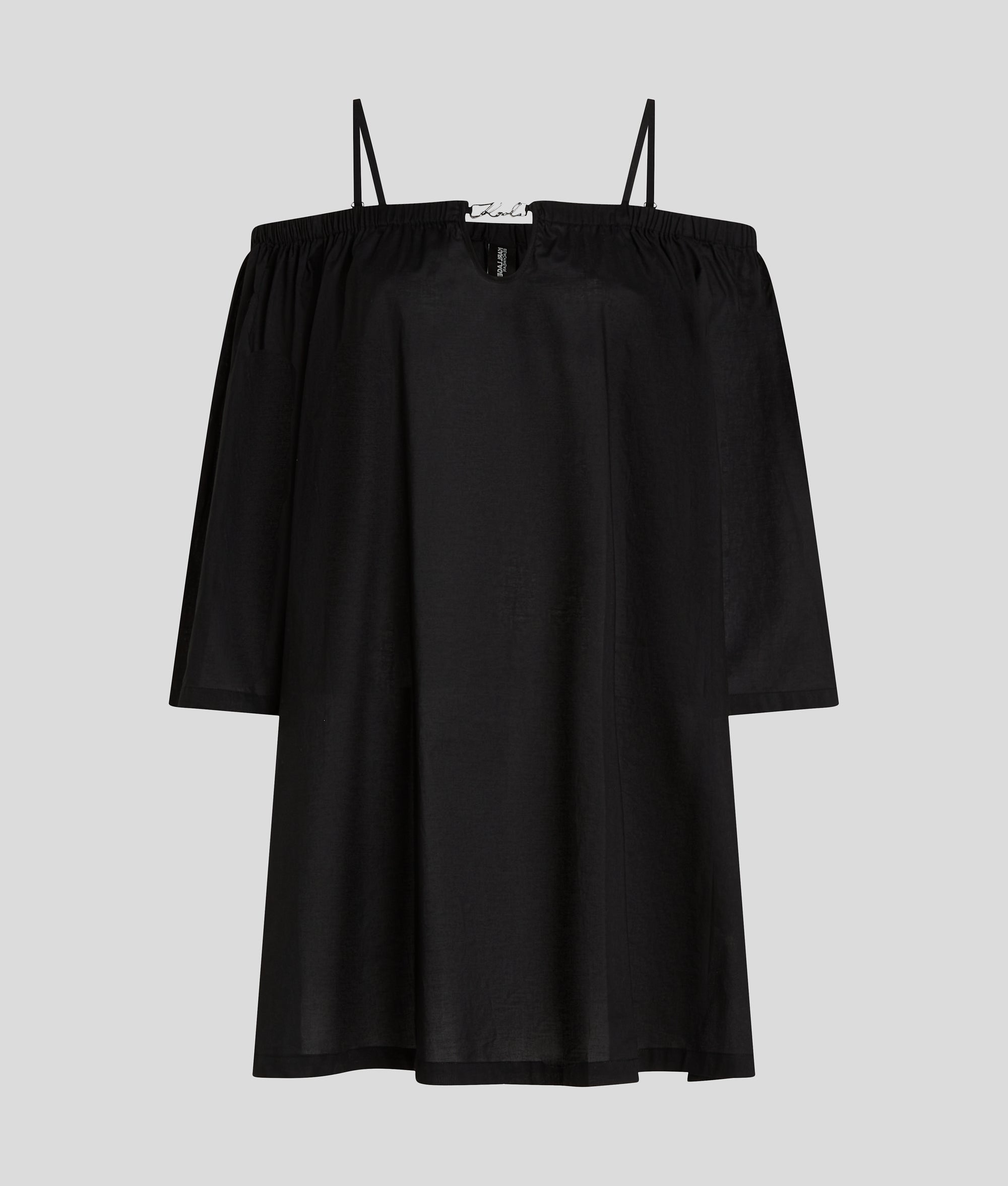 K/SIGNATURE OFF-SHOULDER BEACH DRESS