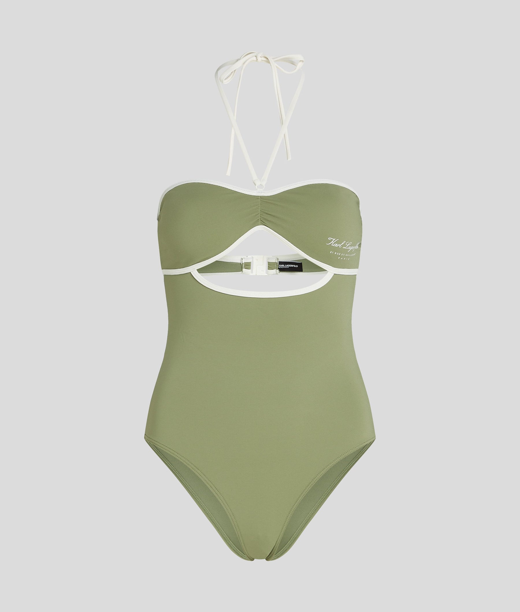 HOTEL KARL HALTER-NECK SWIMSUIT