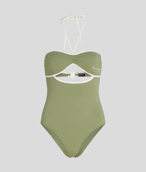 HOTEL KARL HALTER-NECK SWIMSUIT