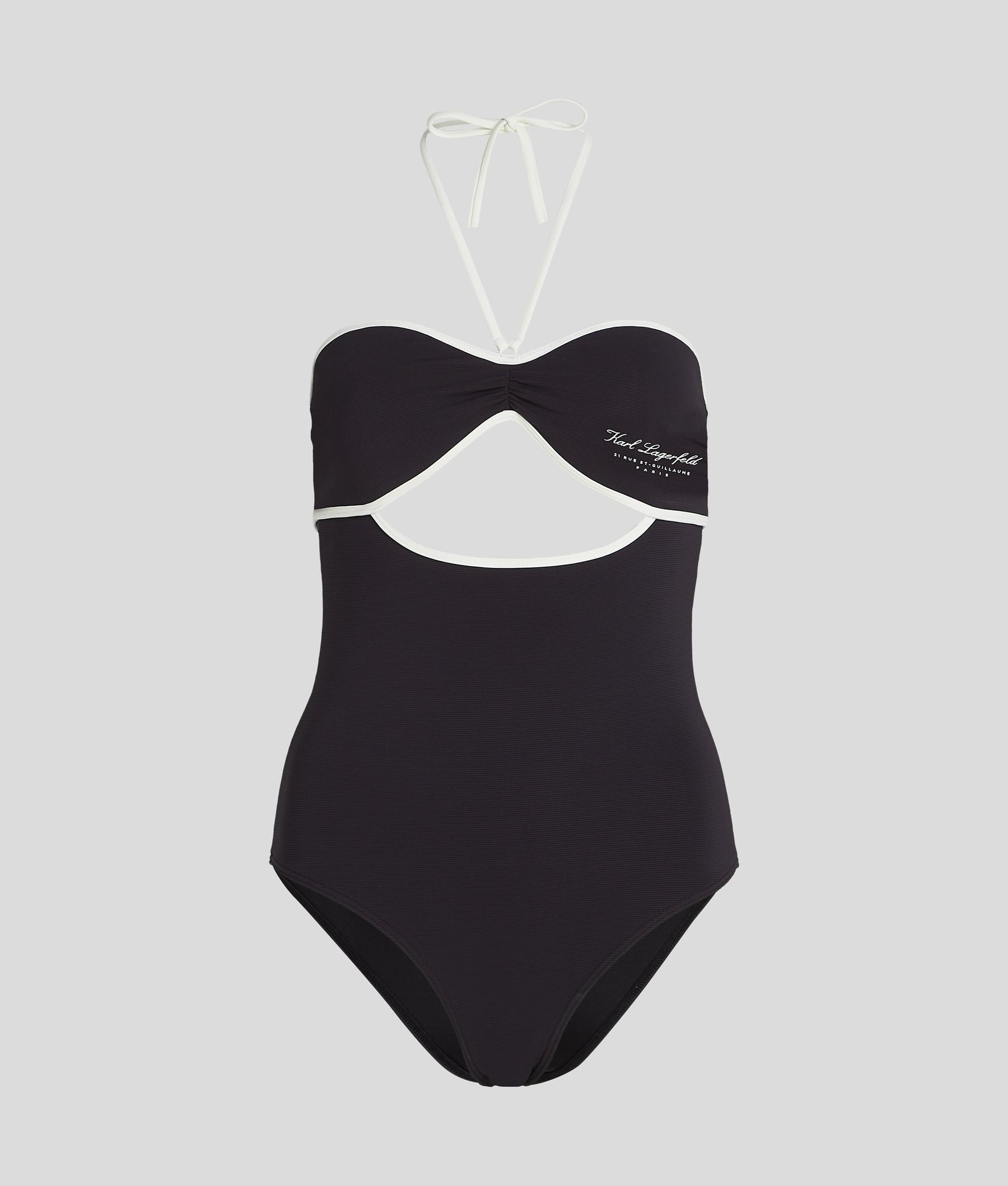 HOTEL KARL HALTER-NECK SWIMSUIT