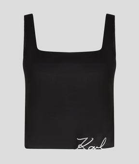 K/SIGNATURE BEACH CROP TOP