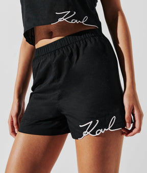 K/SIGNATURE BEACH SHORTS