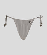 IKON STRIPED STRING BIKINI BOTTOMS
