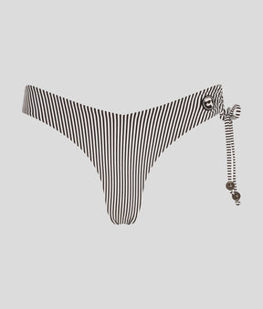 IKON STRIPED BIKINI BOTTOMS
