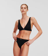 Essential Logo Plunge Bralette