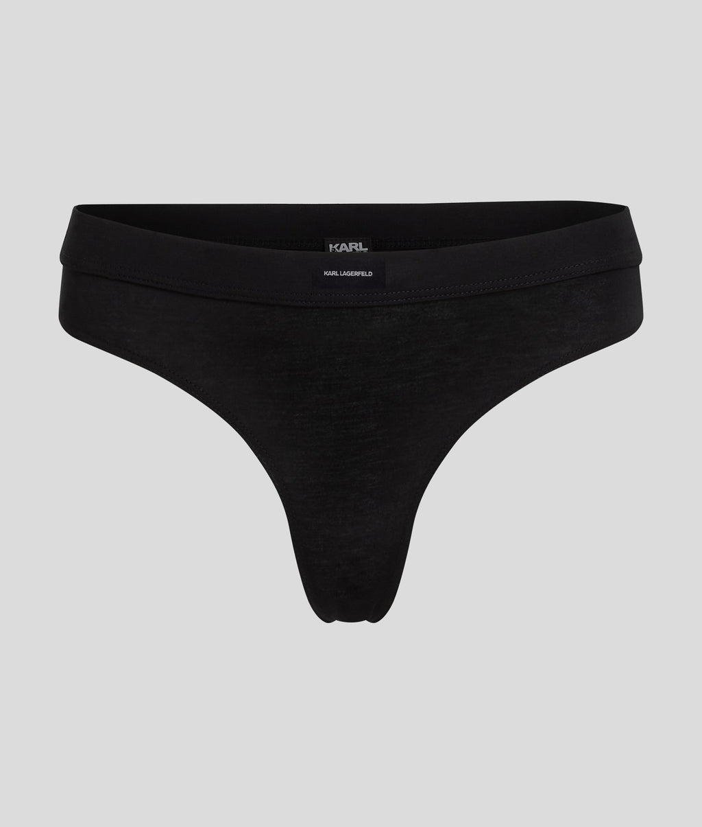 ESSENTIAL LOGO THONG