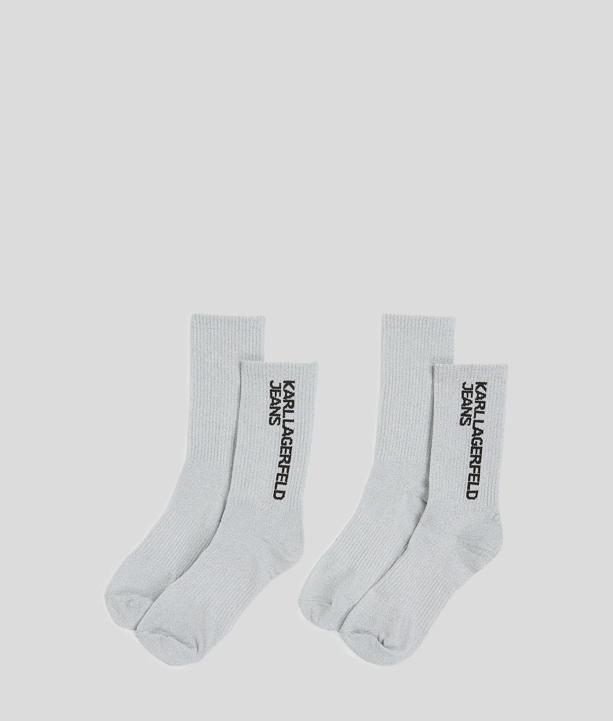 METALLIC SOCKS - 2-PACK
