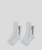 METALLIC SOCKS - 2-PACK
