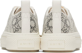 Amiri Women Gray MA Quad Jacquard Court Low Sneakers