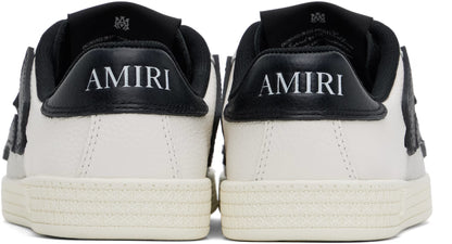 Amiri Women Black & White Pacific Bones Sneakers