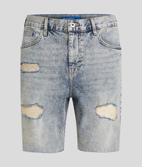 Distressed shorts