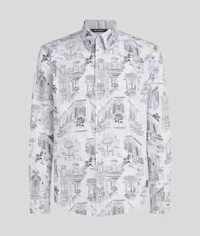 KL X JORGE PARRA ALL-OVER PRINT SHIRT
